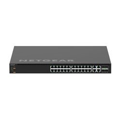 NETGEARAV M4350-24M4X4V Fully Managed Switch - 24x2.5G, 4x10G/Multi-gig PoE++ and 4xSFP28 25G Managed Switch